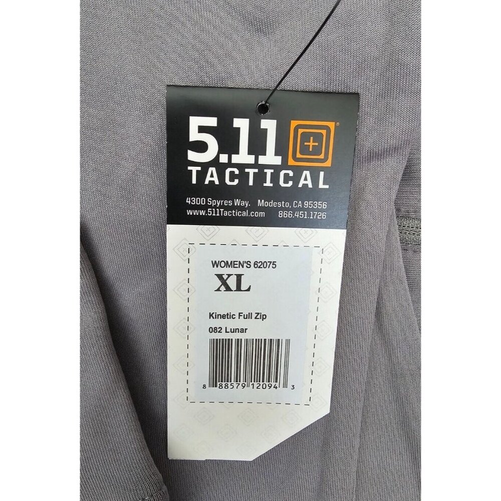 5.11 Tactical Women's Kinetic Full Zip Lightweight Jacket, Abrasion Resistant - Picture 14 of 15